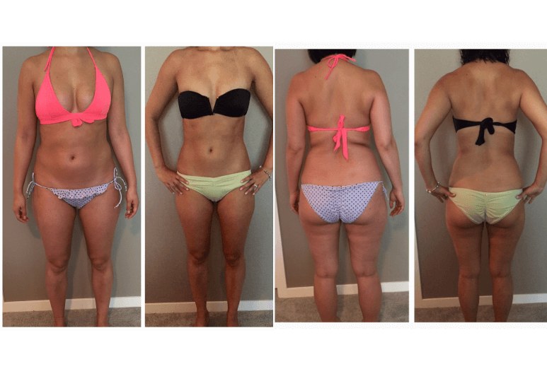 week body transformation female anna